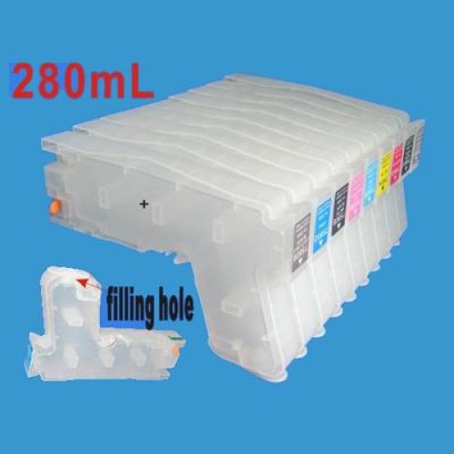 Transparent refill ink cartridges for ep3800,3880,3885,3850 series
